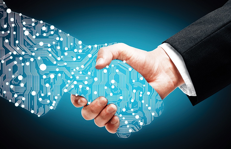 digital handshake